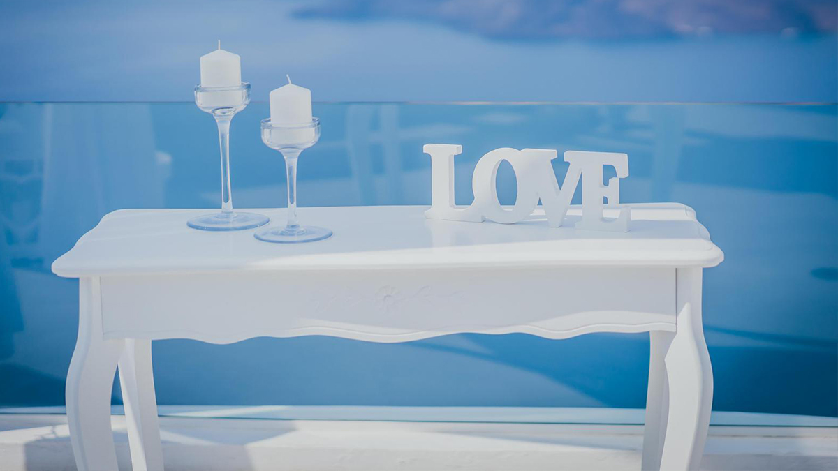 zdjęcie Santorini ślub